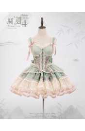 Honey Machine Soft Dance JSK(Reservation/Full Payment Without Shipping)